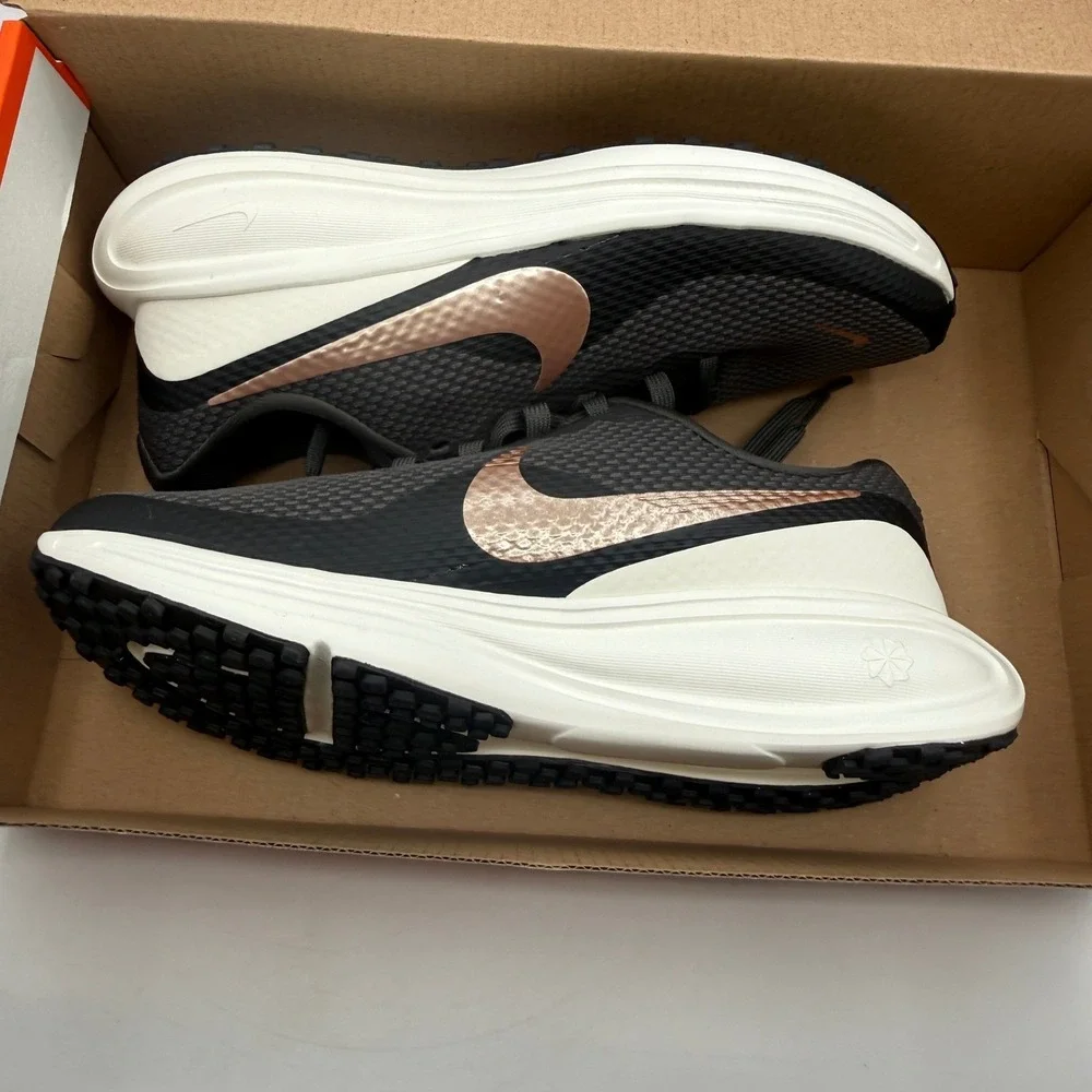 Nike Revolution 8 Shoes Women Size 6.5 Ash Red Bronze Running HJ8485-200
